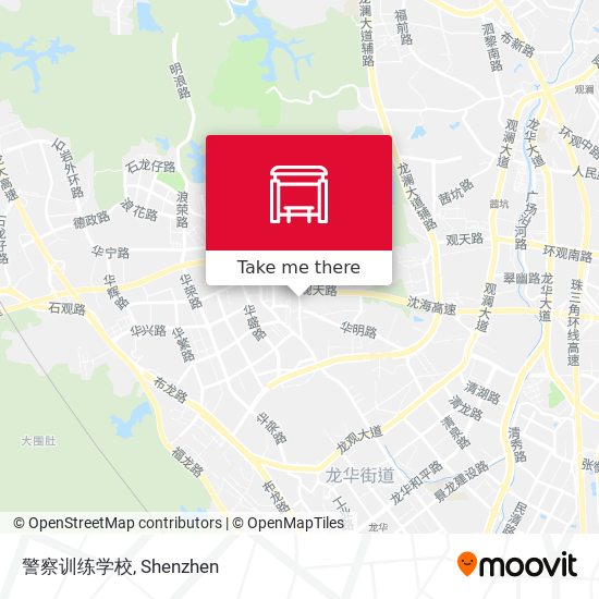 警察训练学校 map