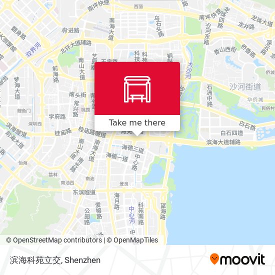 滨海科苑立交 map