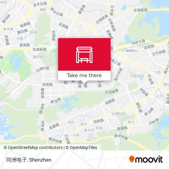 同洲电子 map