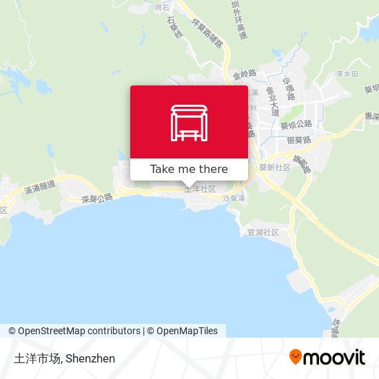 土洋市场 map