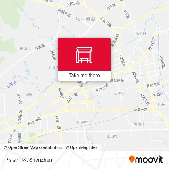 马克住区 map