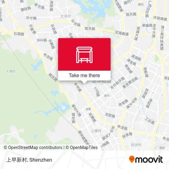 上早新村 map