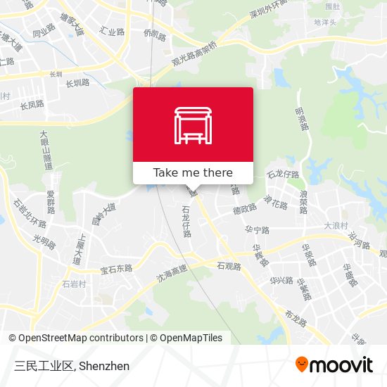 三民工业区 map