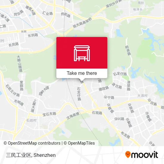 三民工业区 map