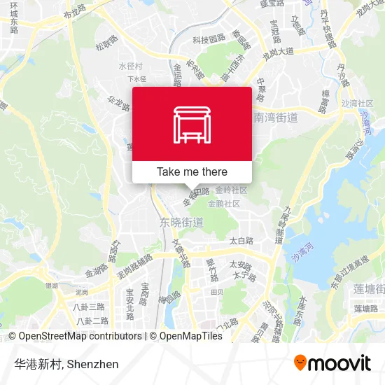 华港新村 map