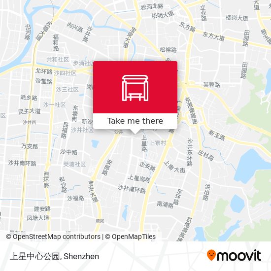上星中心公园 map
