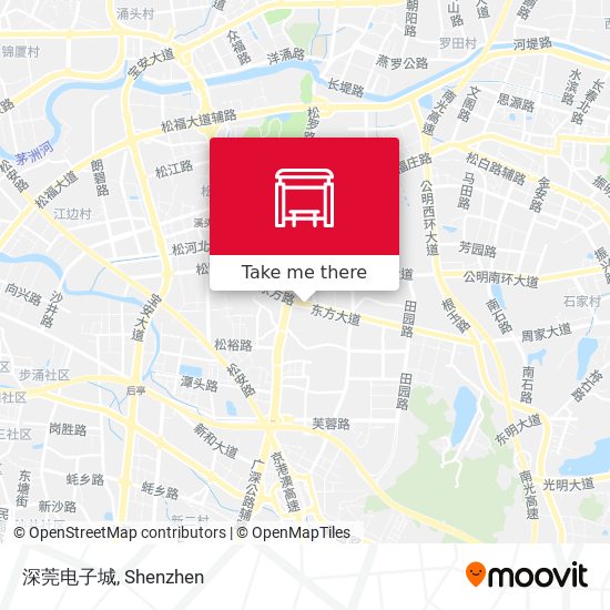 深莞电子城 map