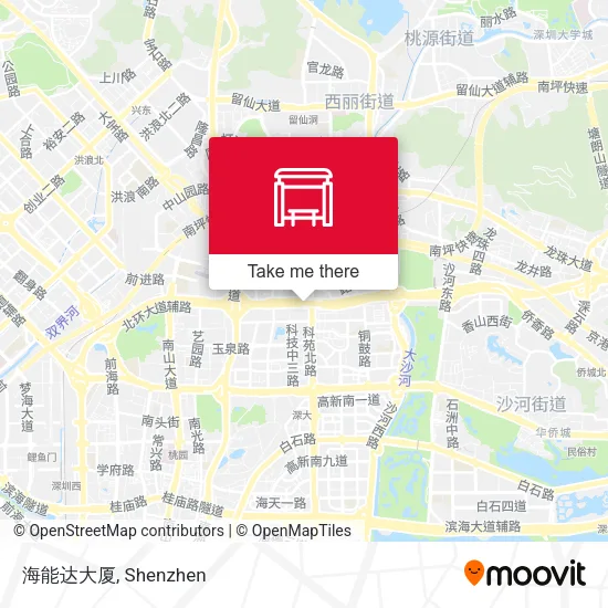 海能达大厦 map