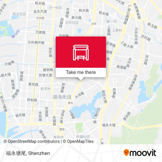 福永塘尾 map