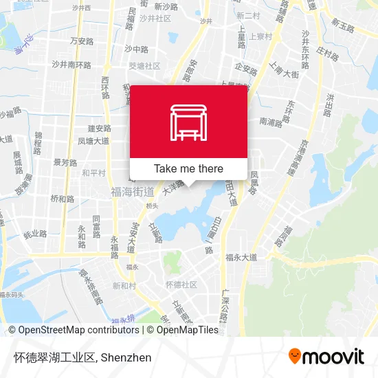 怀德翠湖工业区 map