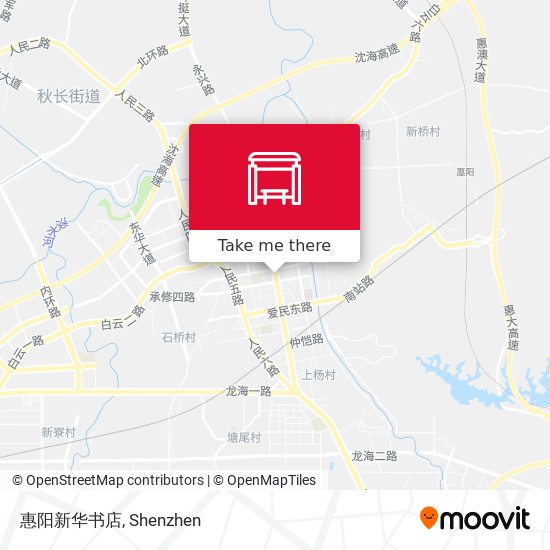 惠阳新华书店 map