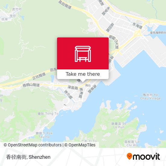 香径南街 map
