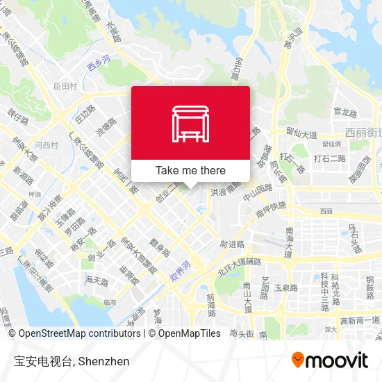 宝安电视台 map