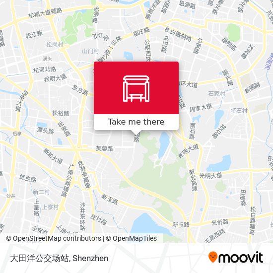 大田洋公交场站 map