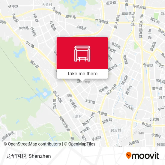 龙华国税 map