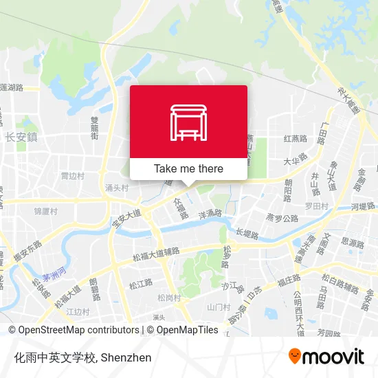 化雨中英文学校 map