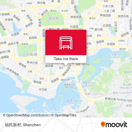 福民新村 map