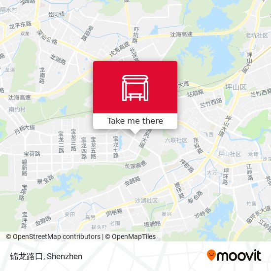 锦龙路口 map