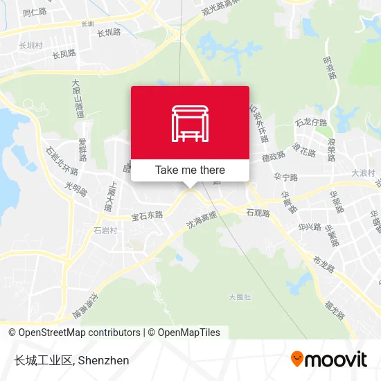 长城工业区 map