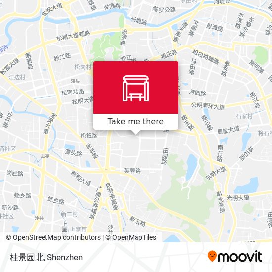 桂景园北 map