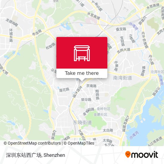 深圳东站西广场 map