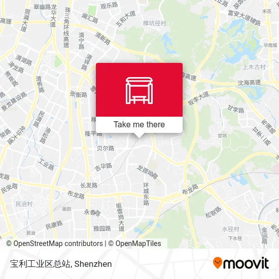 宝利工业区总站 map