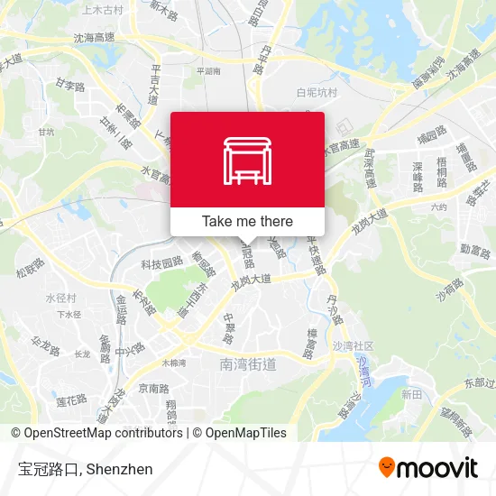 宝冠路口 map