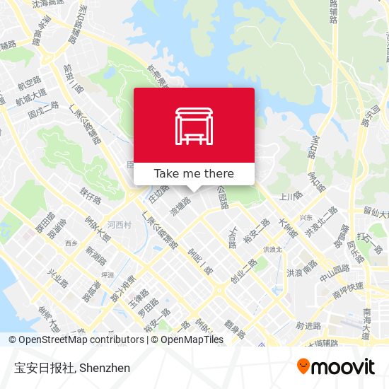 宝安日报社 map