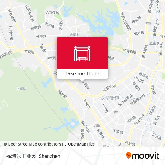 福瑞尔工业园 map
