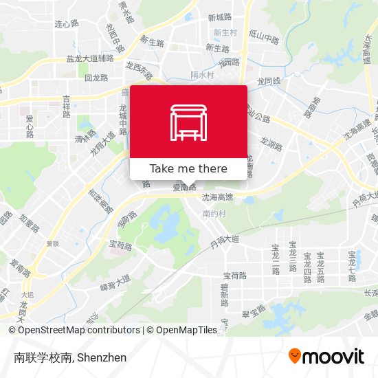 南联学校南 map
