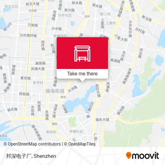 邦深电子厂 map
