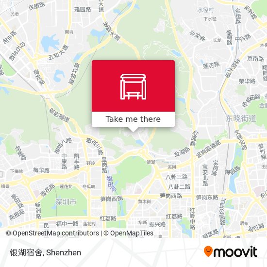 银湖宿舍 map