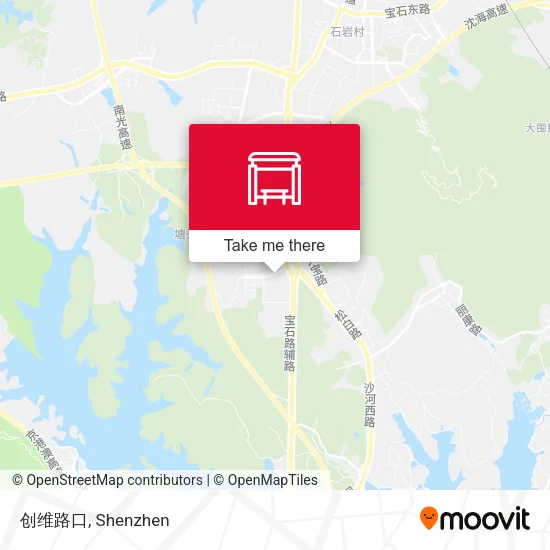 创维路口 map