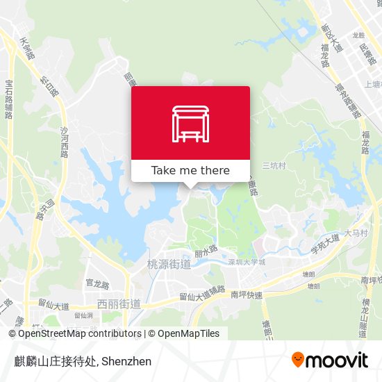 麒麟山庄接待处 map