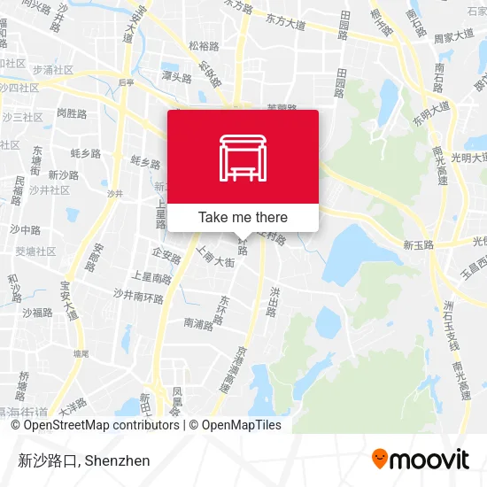新沙路口 map