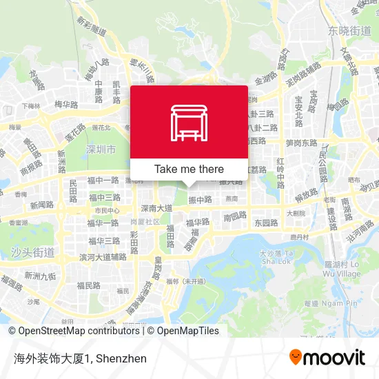 海外装饰大厦1 map