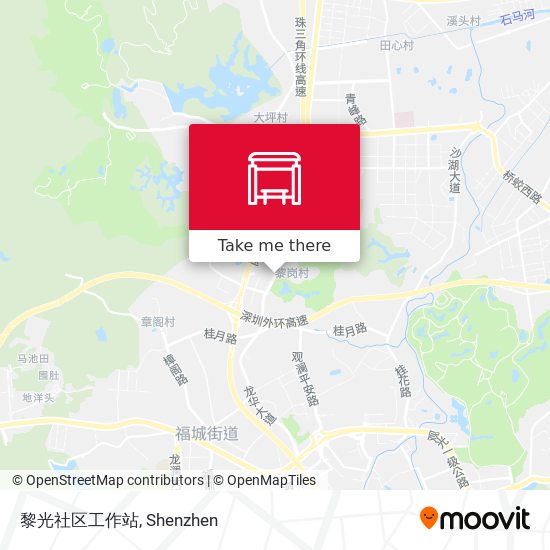 黎光社区工作站 map