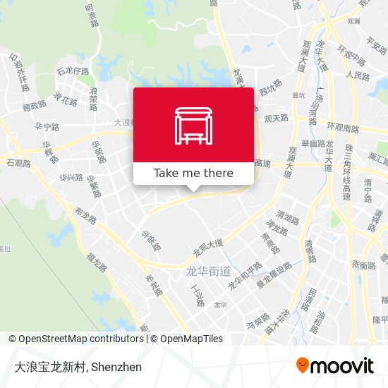 大浪宝龙新村 map