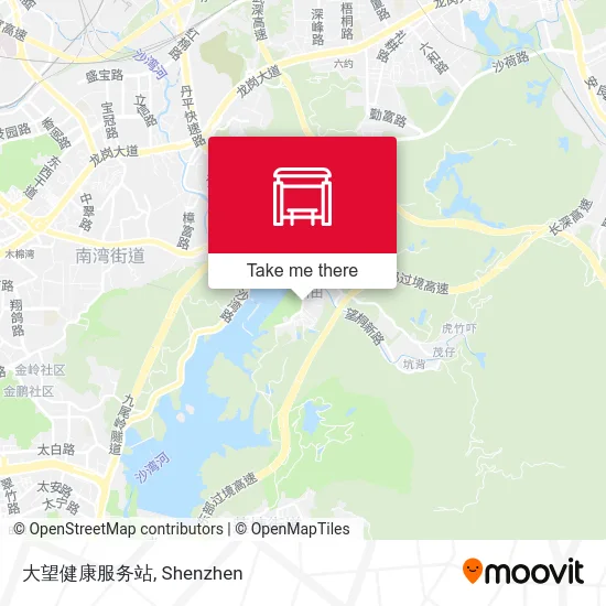 大望健康服务站 map