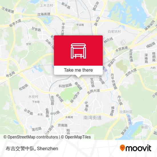 布吉交警中队 map