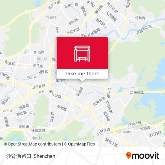 沙背沥路口 map