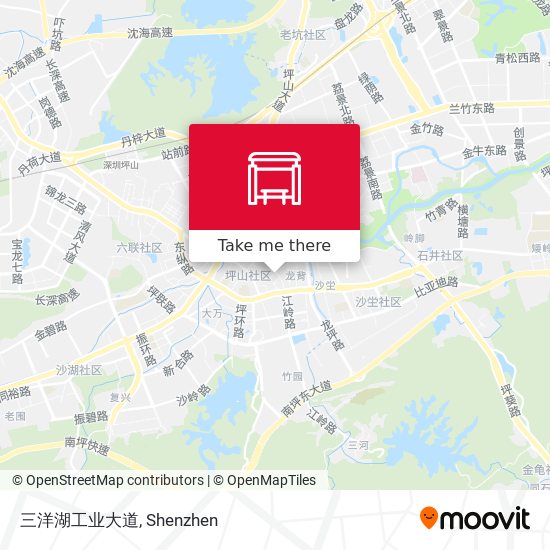 三洋湖工业大道 map