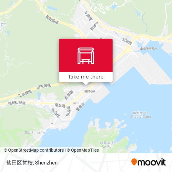 盐田区党校 map