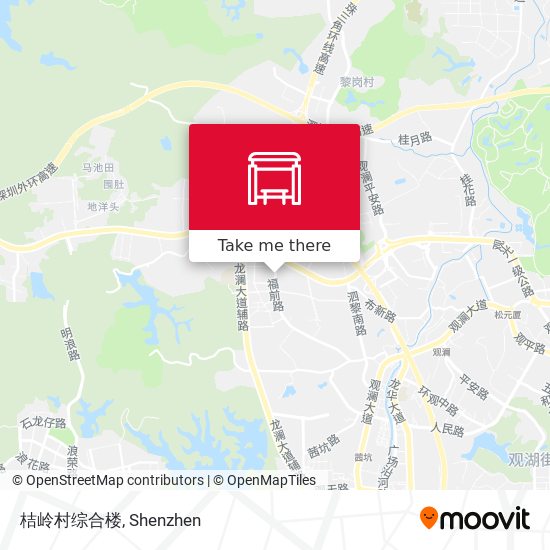 桔岭村综合楼 map