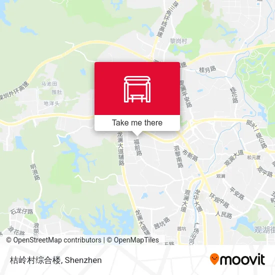 桔岭村综合楼 map