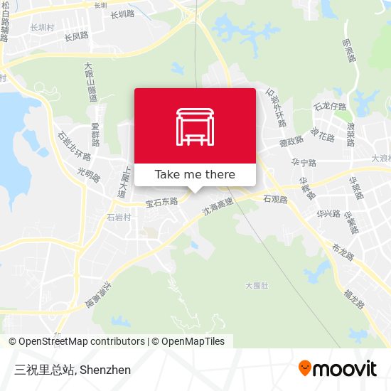 三祝里总站 map