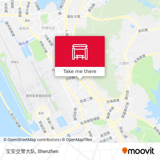 宝安交警大队 map