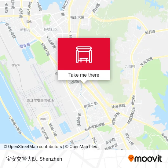 宝安交警大队 map