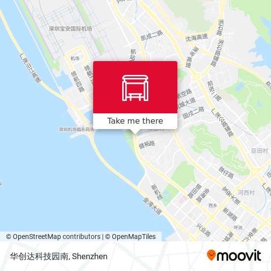 华创达科技园南 map