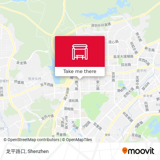 龙平路口 map